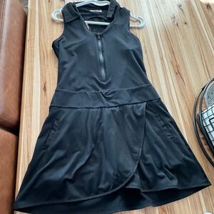 NWOT Olaya Sport Dress Black RACERBACK DRESS